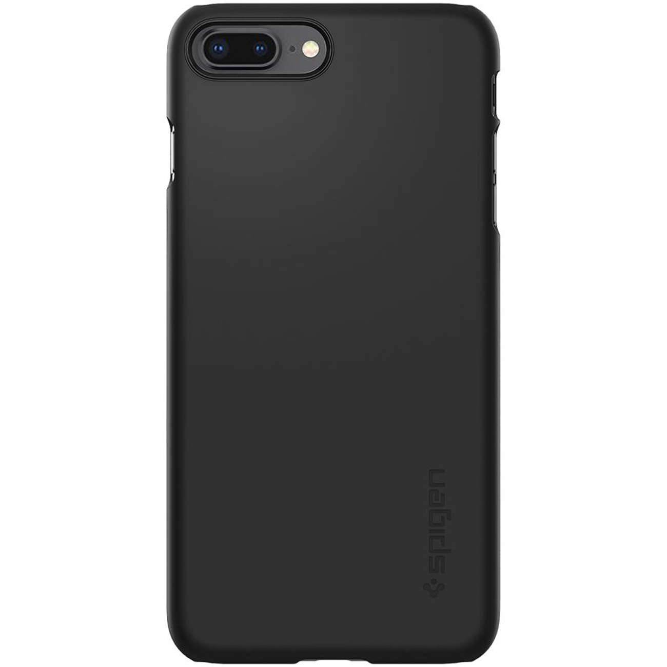 Чехол Spigen для iPhone 8 Plus Thin Fit черный фото