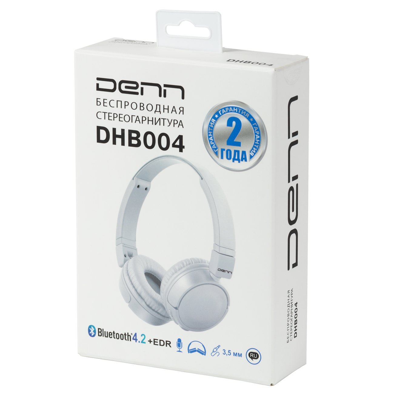 Наушники накладные Bluetooth Denn DHB004
