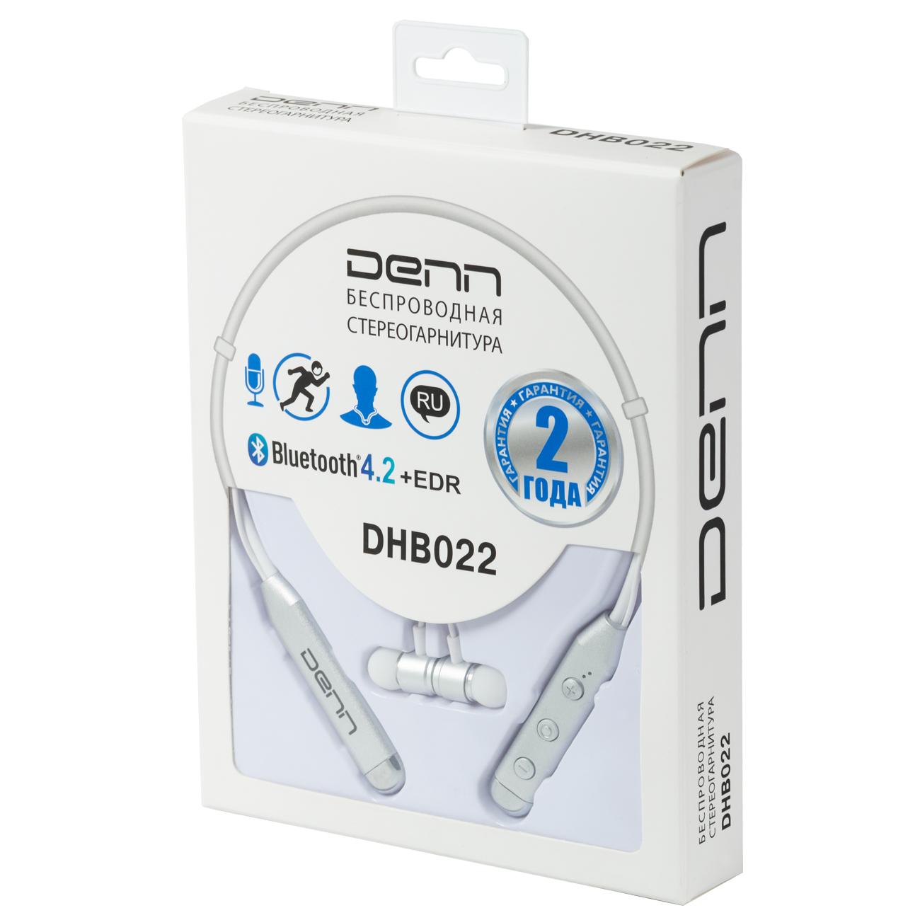 Наушники Bluetooth Denn DHB022
