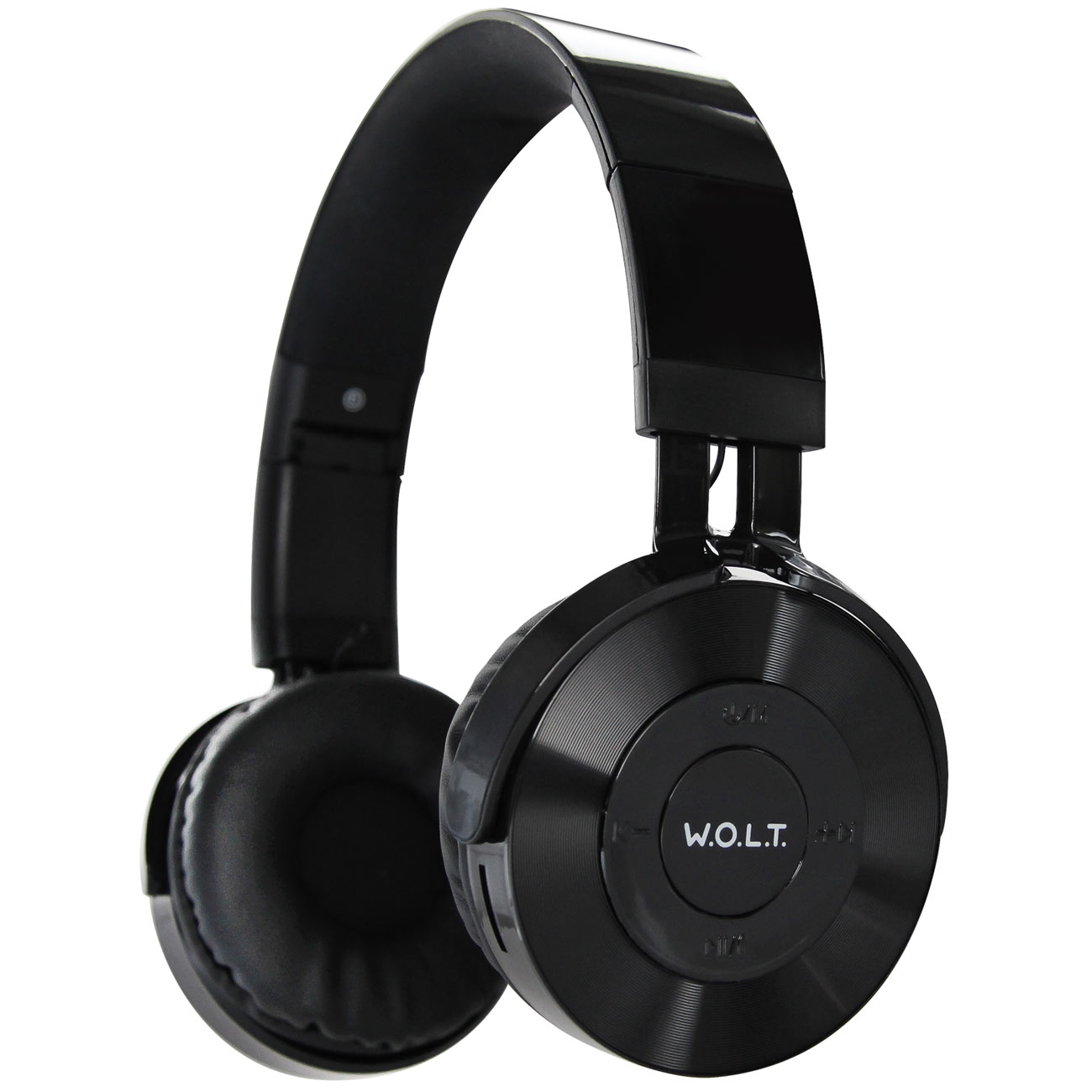 Наушники накладные Bluetooth QUB STN-240 Black фото