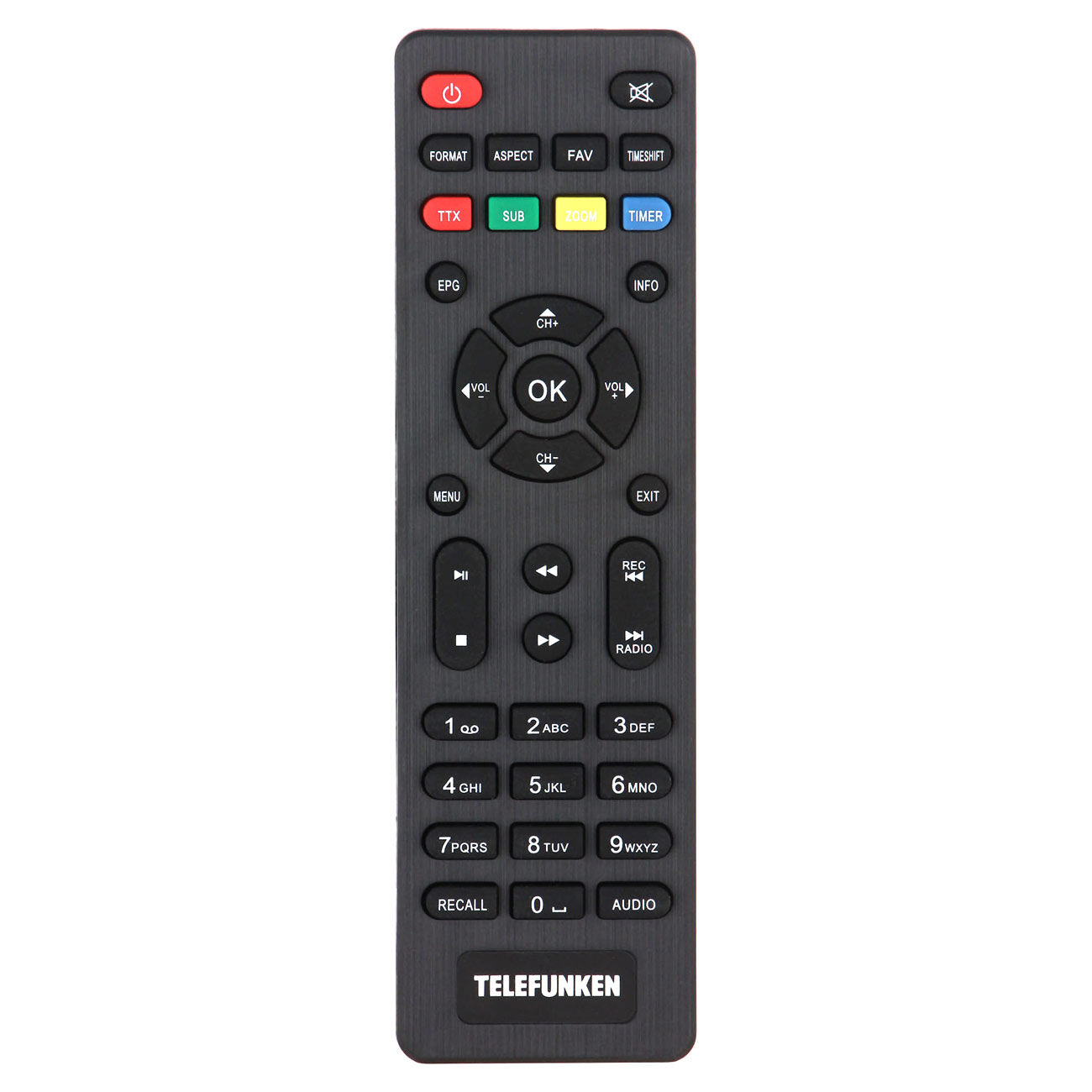 Приемник телевизионный DVB-T2 Telefunken TF-DVBT218