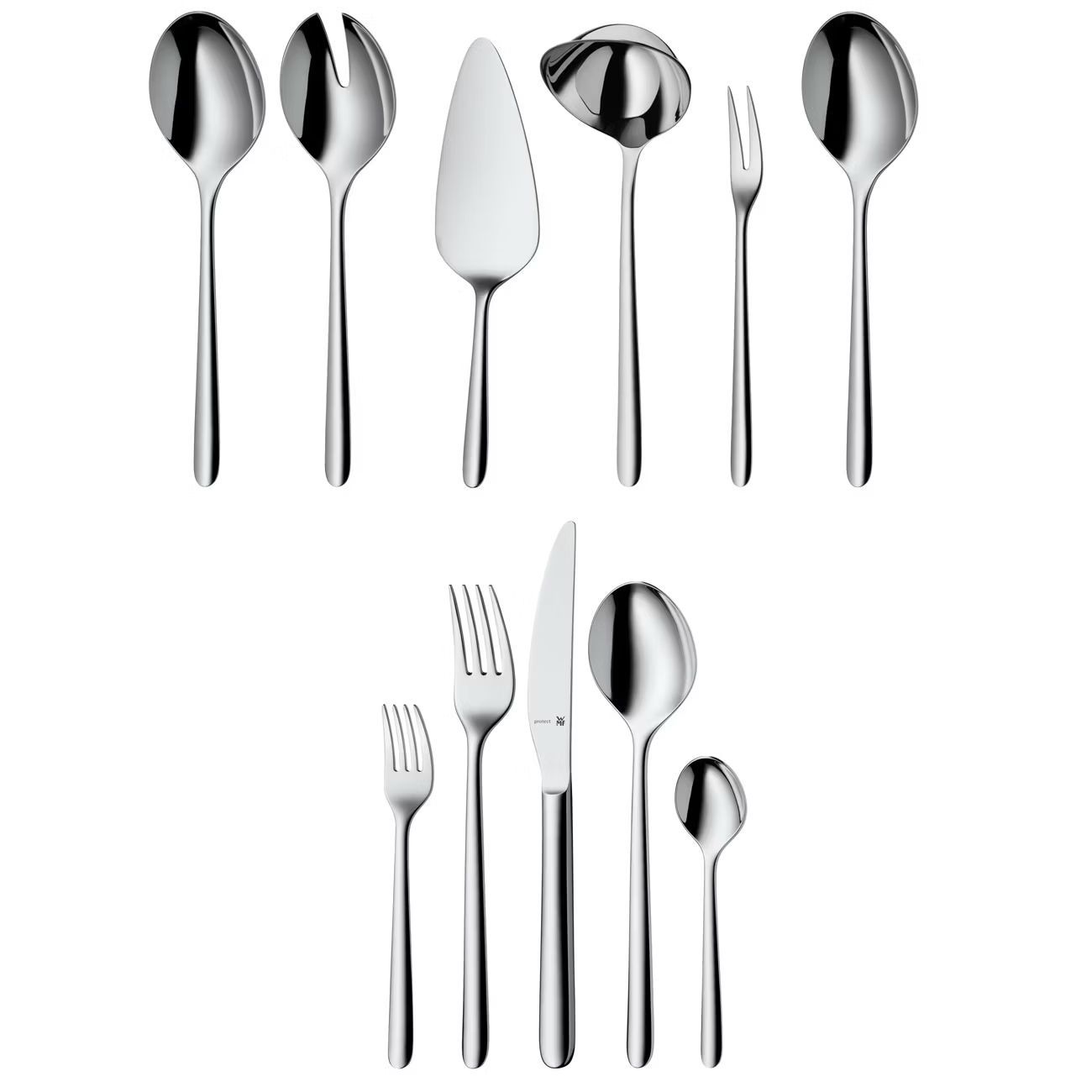 Набор столовых приборов WMF FLAME Cromargan Protect 66 пр. 1261006342