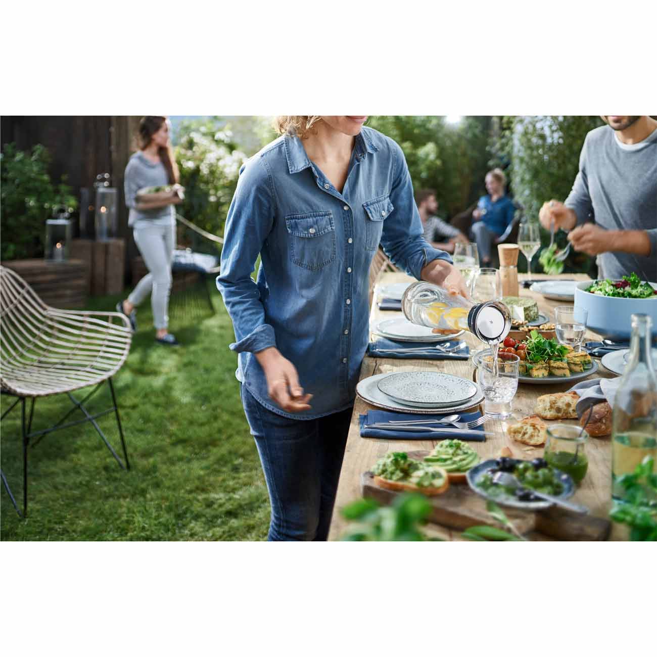 Набор столовых приборов WMF FLAME Cromargan Protect 66 пр. 1261006342