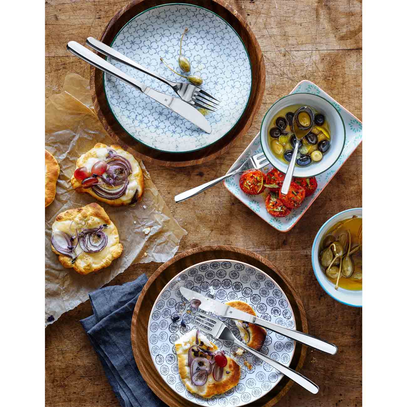 Набор столовых приборов WMF SINUS Cromargan 30 пр. 1265916040