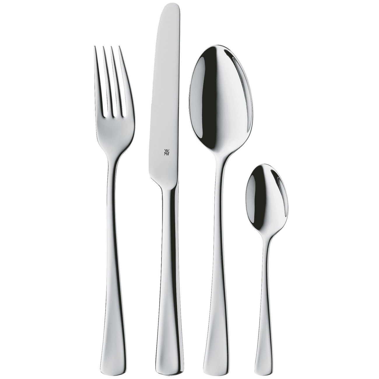 Набор столовых приборов WMF DENVER Cromargan 24 пр. 1148006043