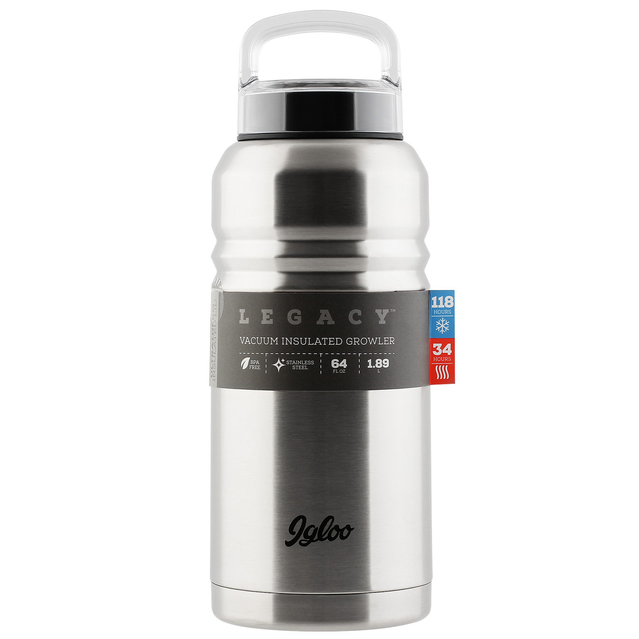 Термос Igloo Legacy steel 1,9л (00070279)