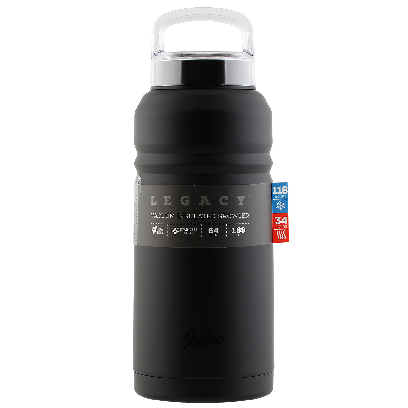 Термос Igloo Legacy black 1,9л (00070281)