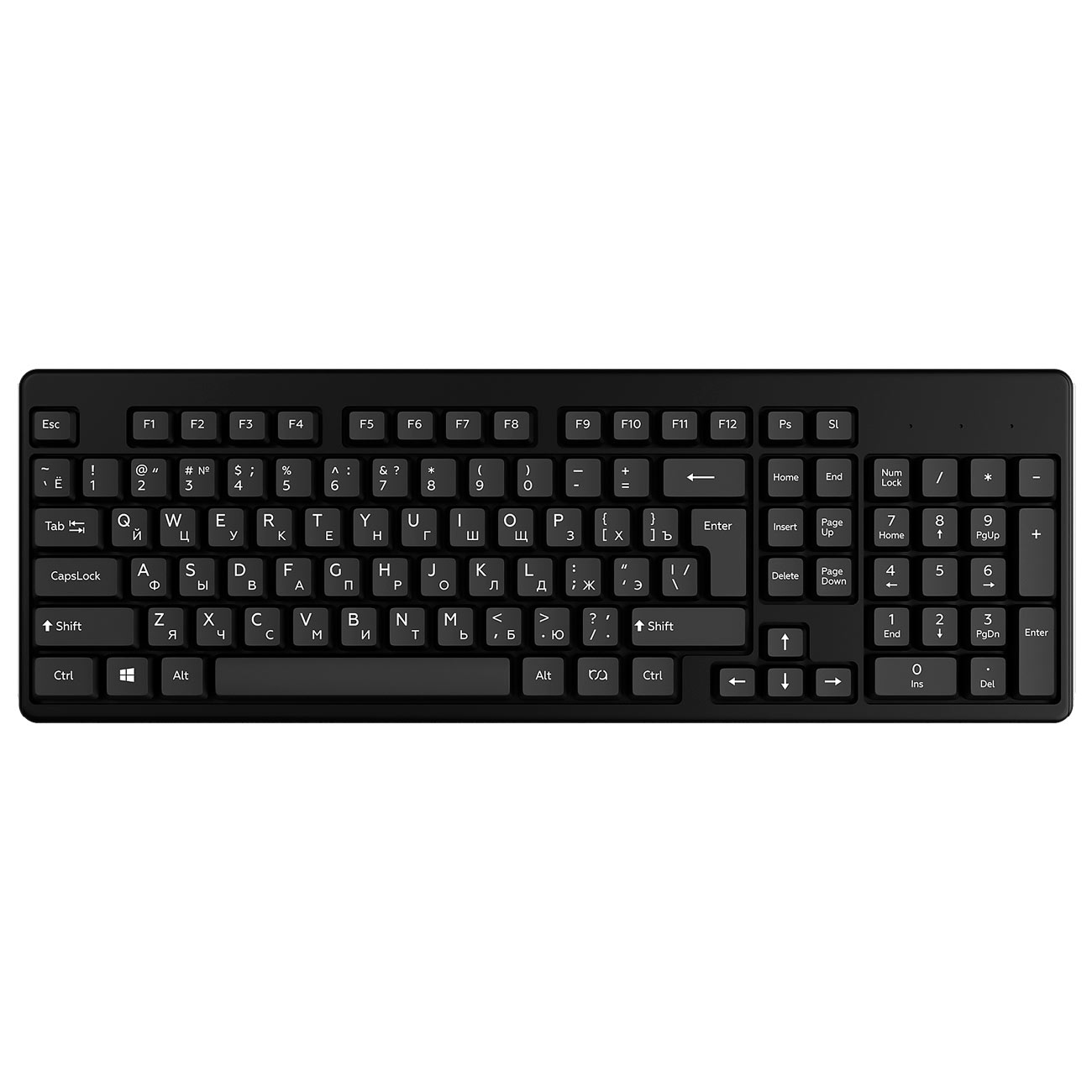 Клавиатура проводная RSQ RSQ-KBWD-001 фото