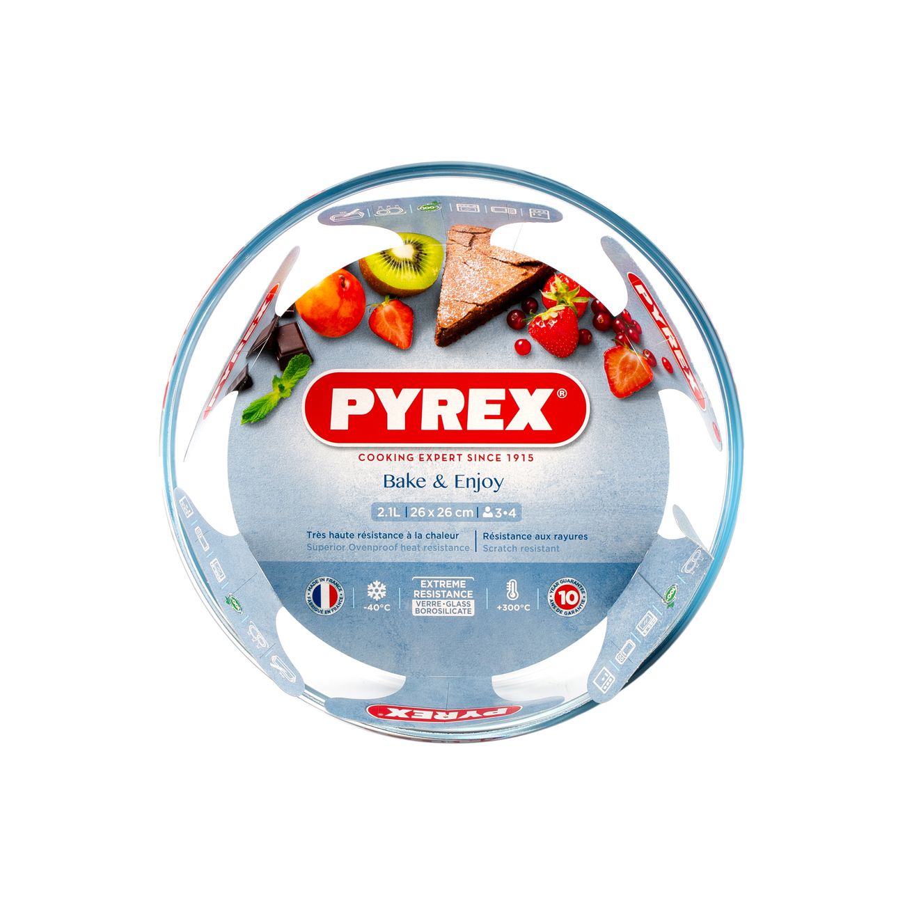 Форма для выпекания (стекло) Pyrex Smart cooking 26см (828B000/5046)