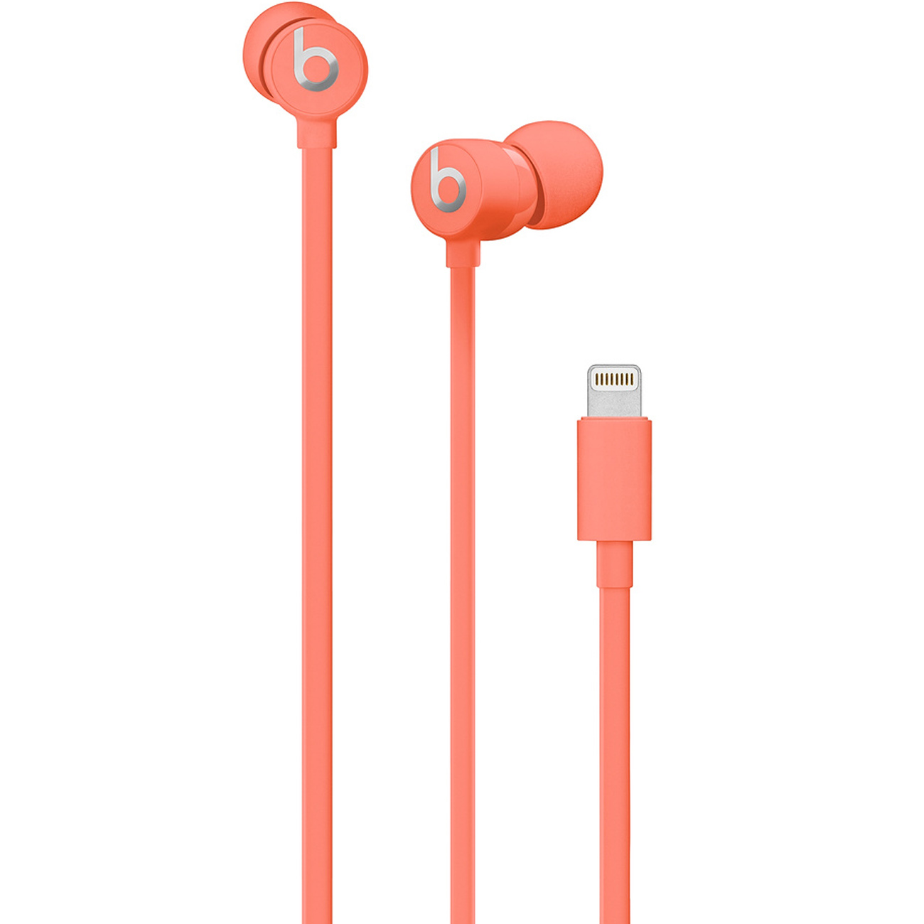 Наушники внутриканальные Beats urBeats3 with Lightning коралловый