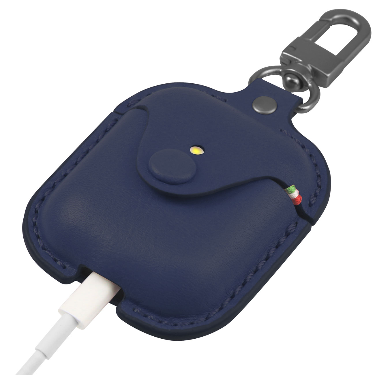 Чехол для AirPods Cozistyle Leather темно-синий