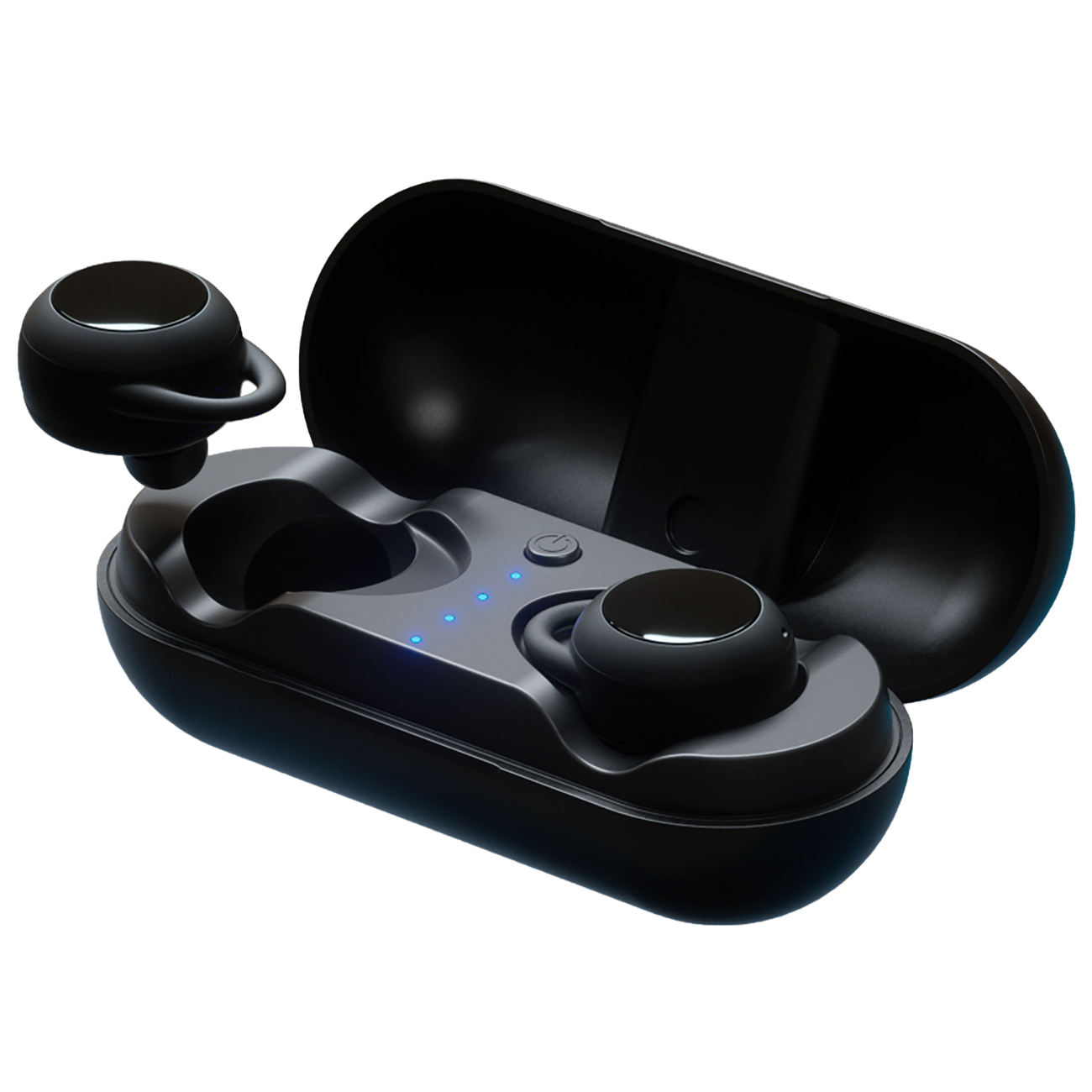 Наушники True Wireless InterStep TWS SBH-530 BT5.0 HiFi, Black фото