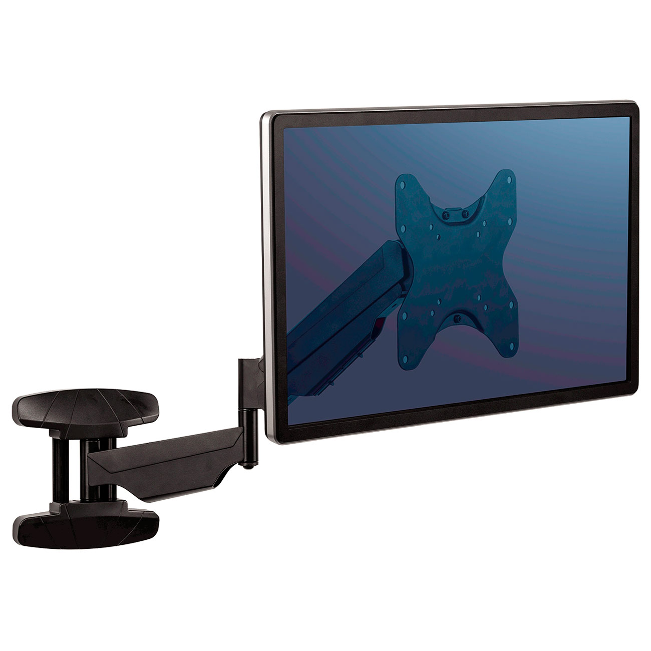 Кронштейн для монитора Fellowes Single Arm Wall Mount (CRC80435)