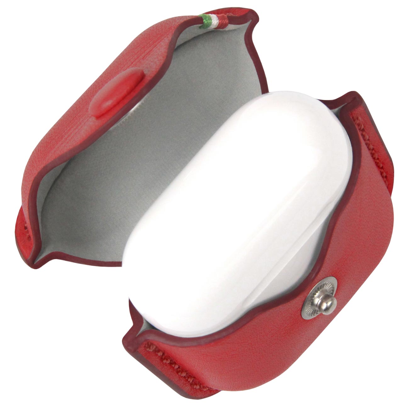 Чехол для AirPods Cozistyle Leather красный