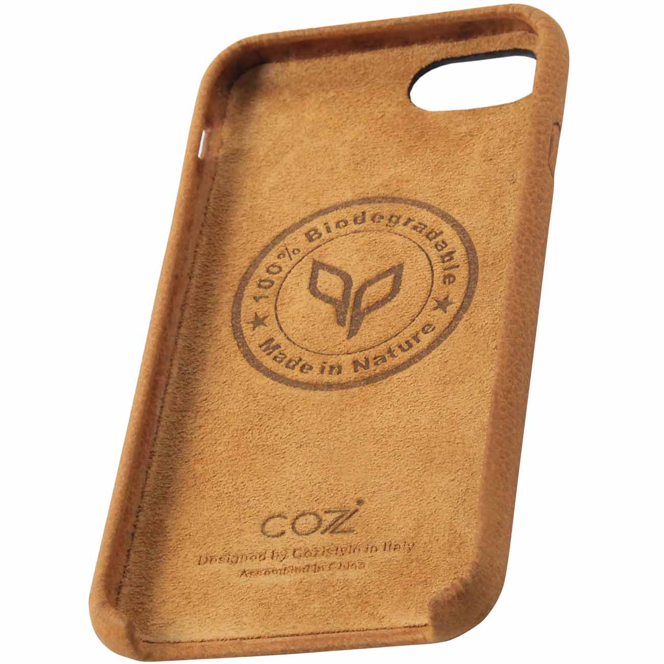 Чехол Cozistyle Green for iP8 /7 дубильная кора