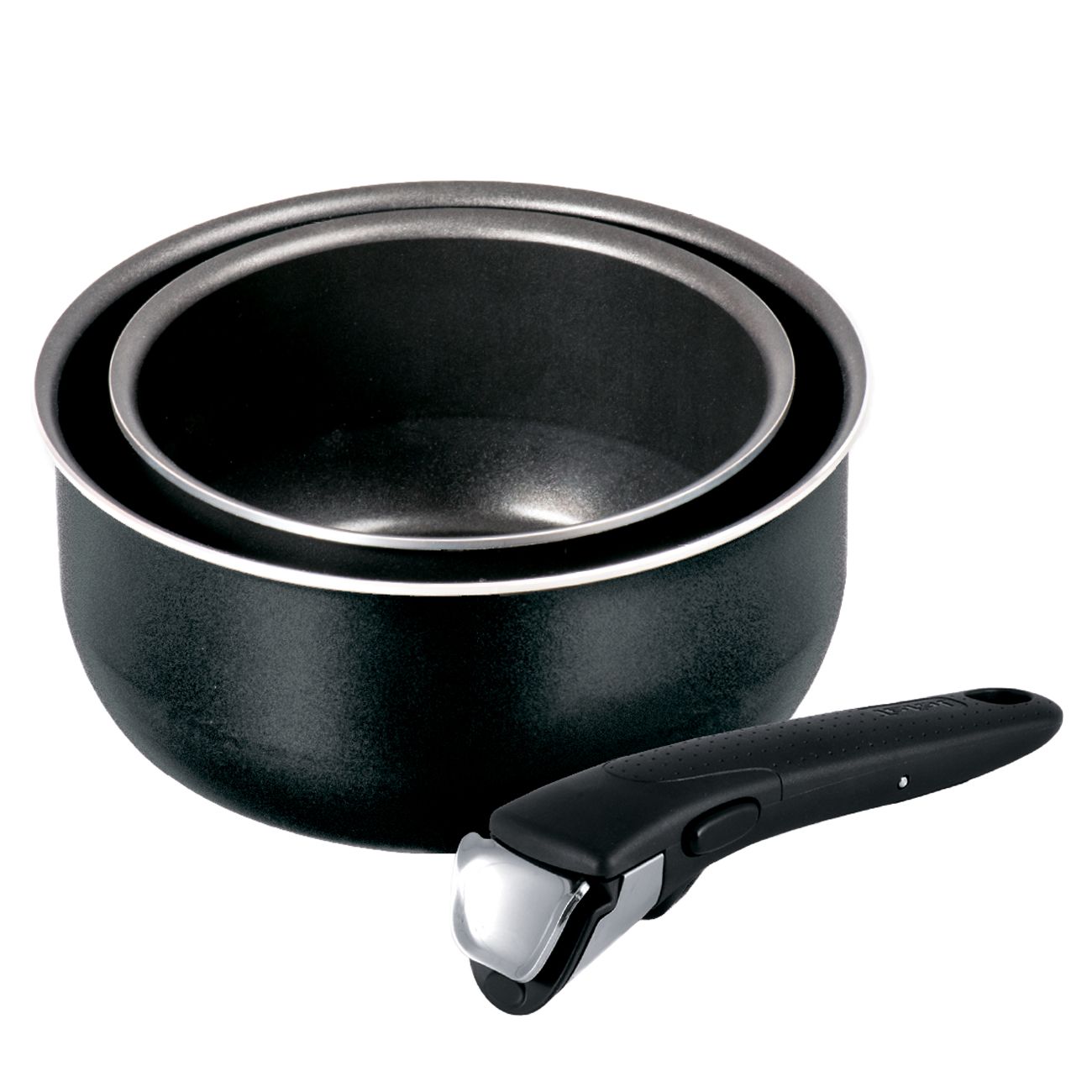 Набор кастрюль Tefal Ingenio Black 3 предмета 04181830 фото
