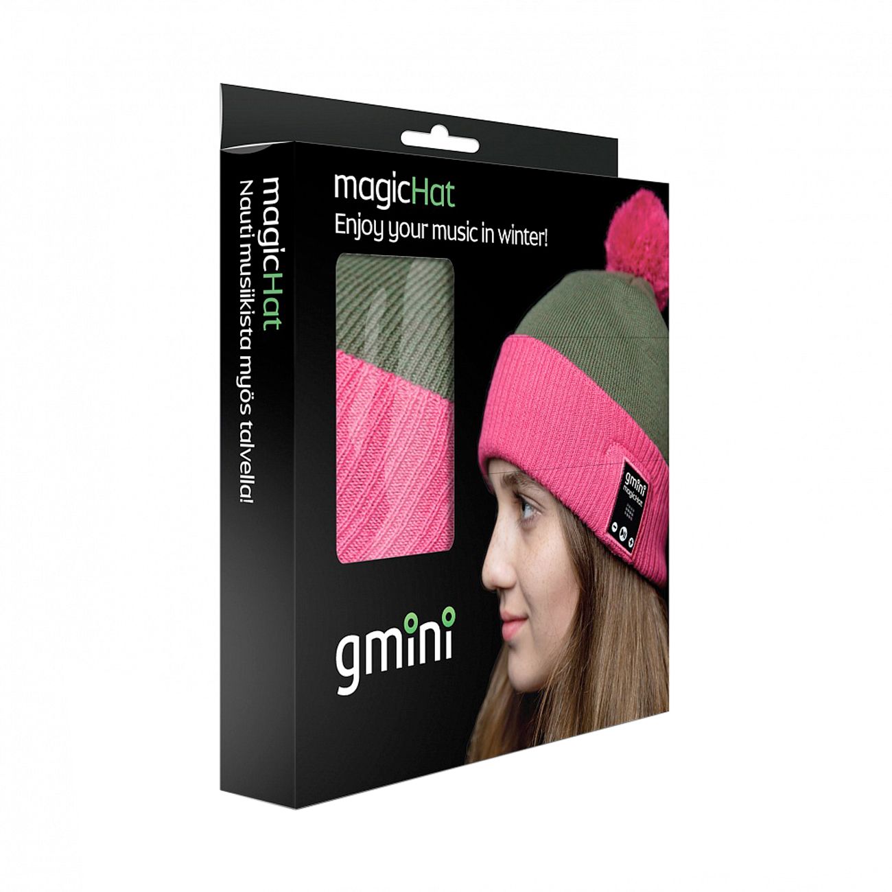 Наушники накладные Gmini MagicHat 201 розовый