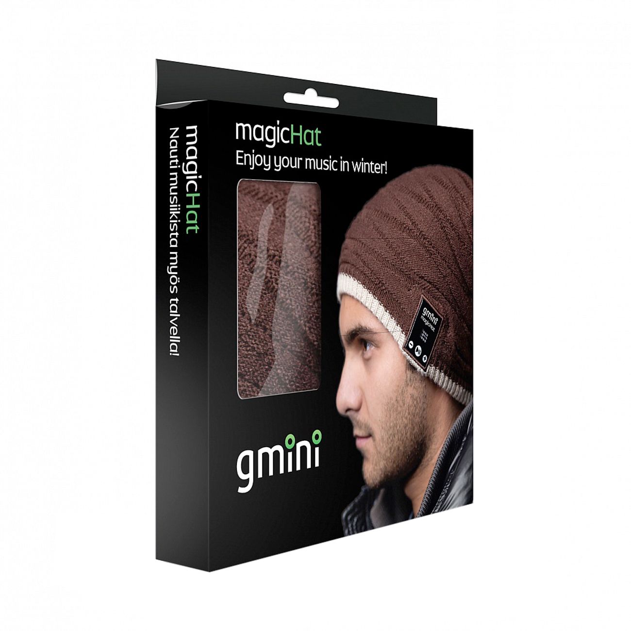 Наушники накладные Gmini MagicHat 203 коричневый