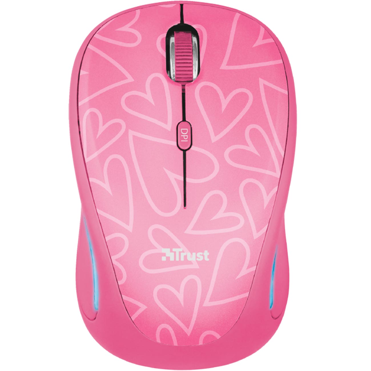 Мышь беспроводная Trust YVI FX Pink (22336)