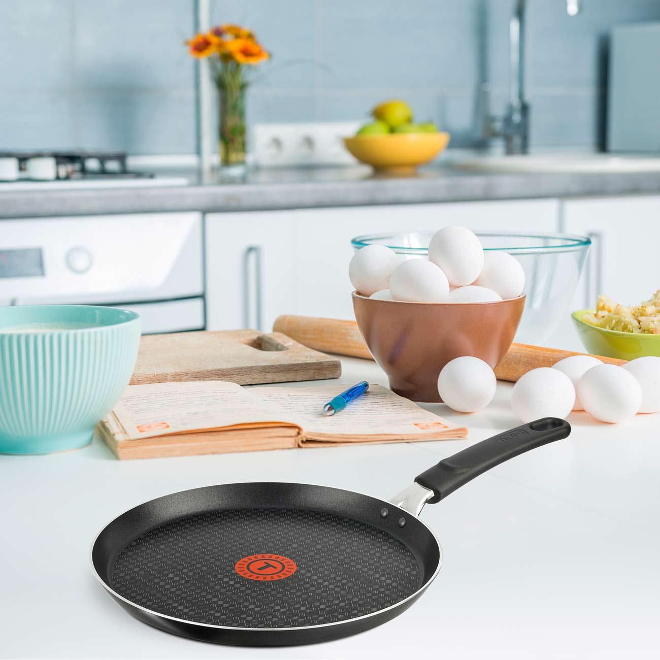 Сковорода блинная Tefal Evidence 22см (04174522)