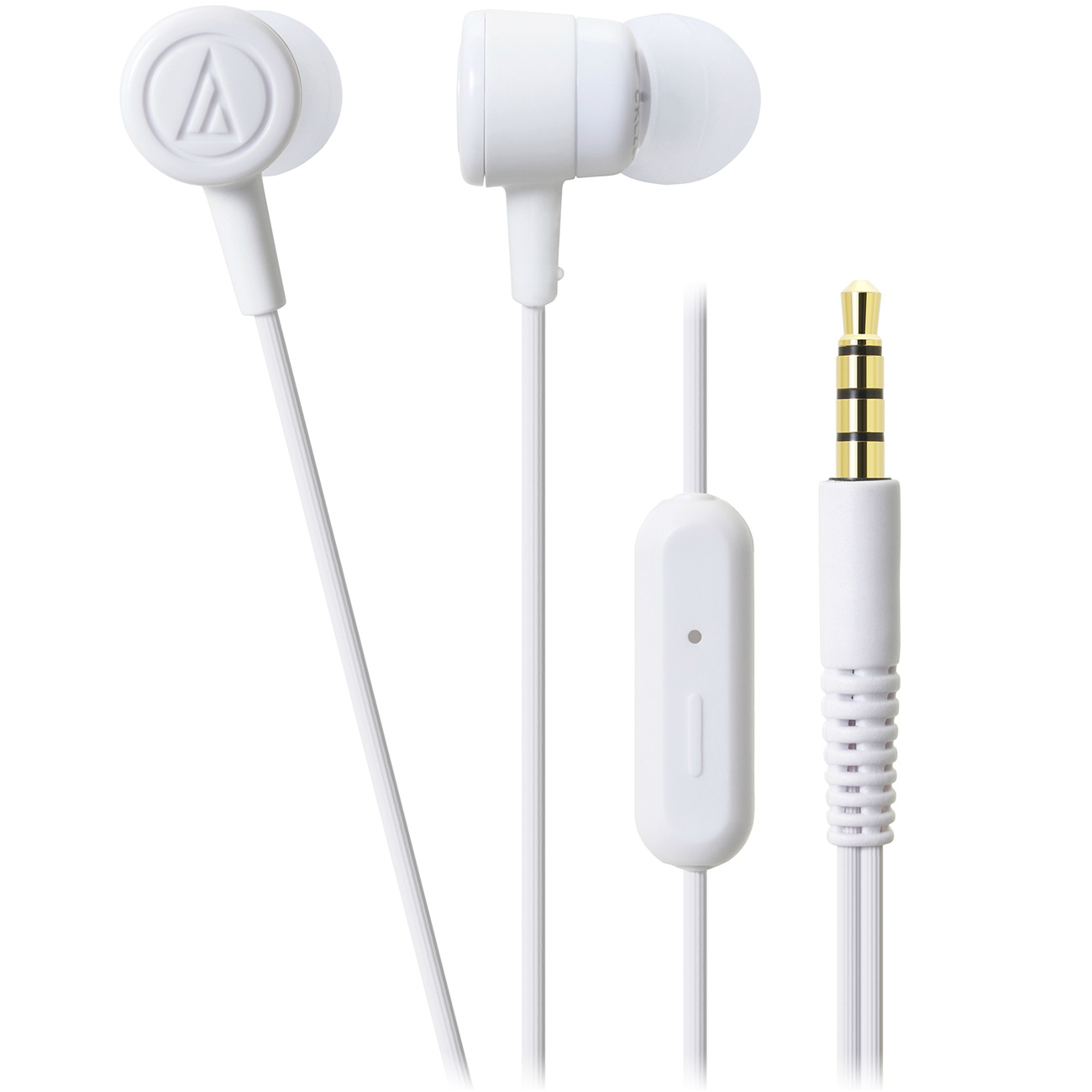 Наушники внутриканальные Audio-Technica ATH-CKL220iS White фото