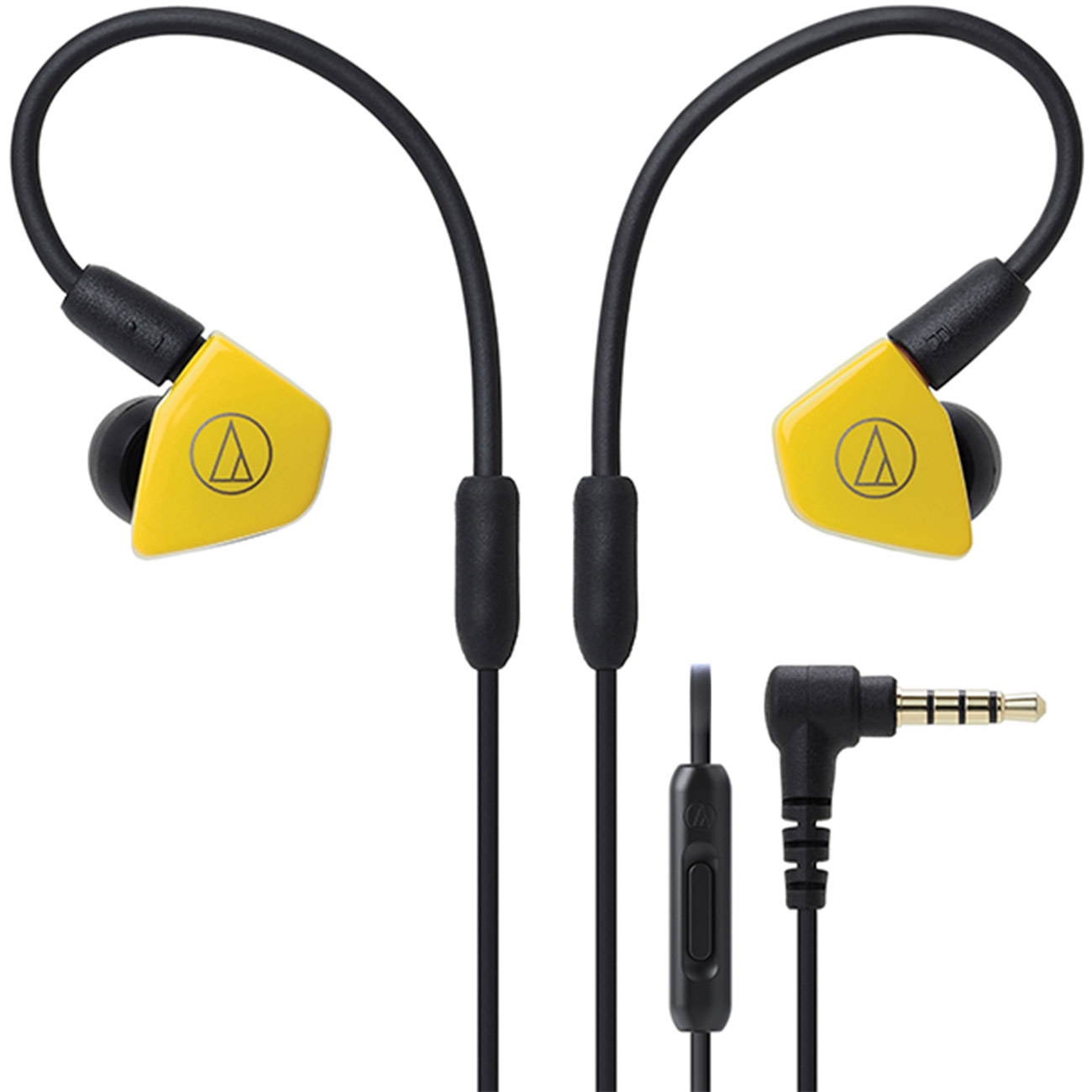 Наушники внутриканальные Audio-Technica ATH-LS50iS Yellow фото