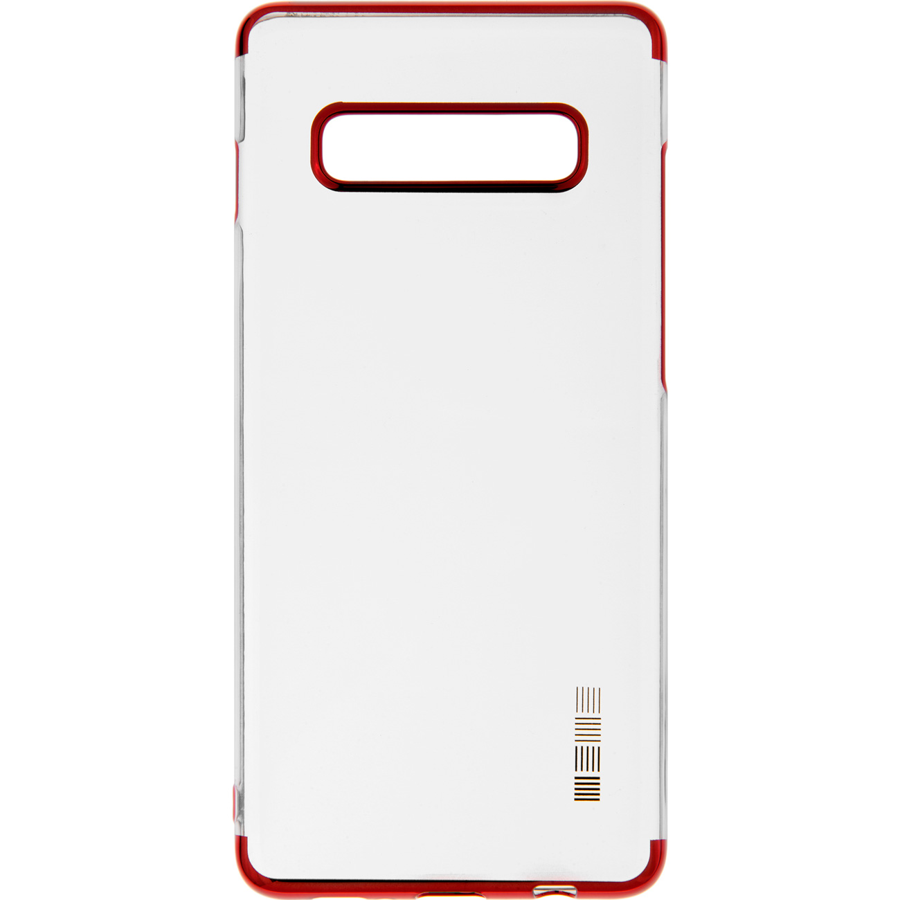 Чехол InterStep Decor для Samsung Galaxy S10 Plus, красный