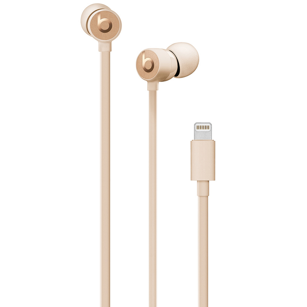 Наушники внутриканальные Beats urBeats3 with Lightning Satin золотой