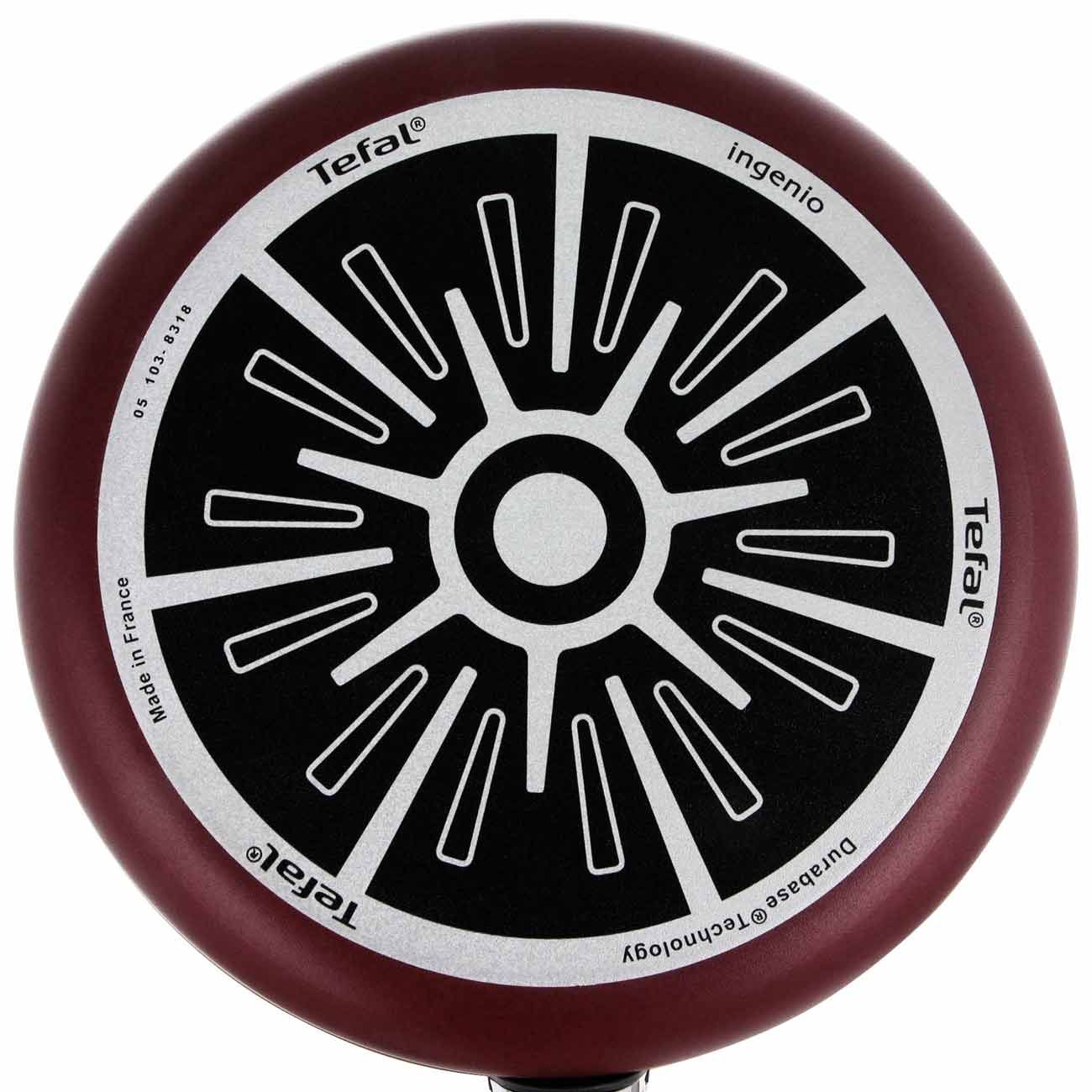 Набор посуды (антипригарное покрытие) Tefal Ingenio 24см/28см/вок26см/ручка (04186810)