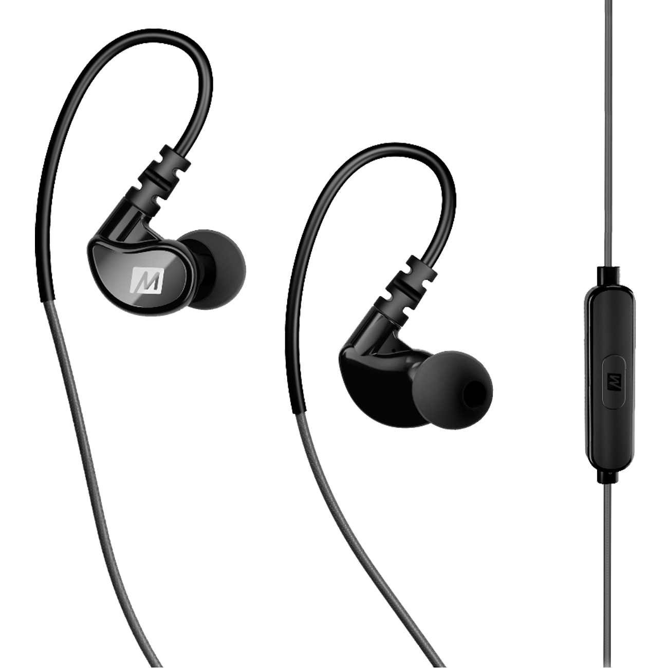 Наушники внутриканальные Mee Audio X1 Gray/черный