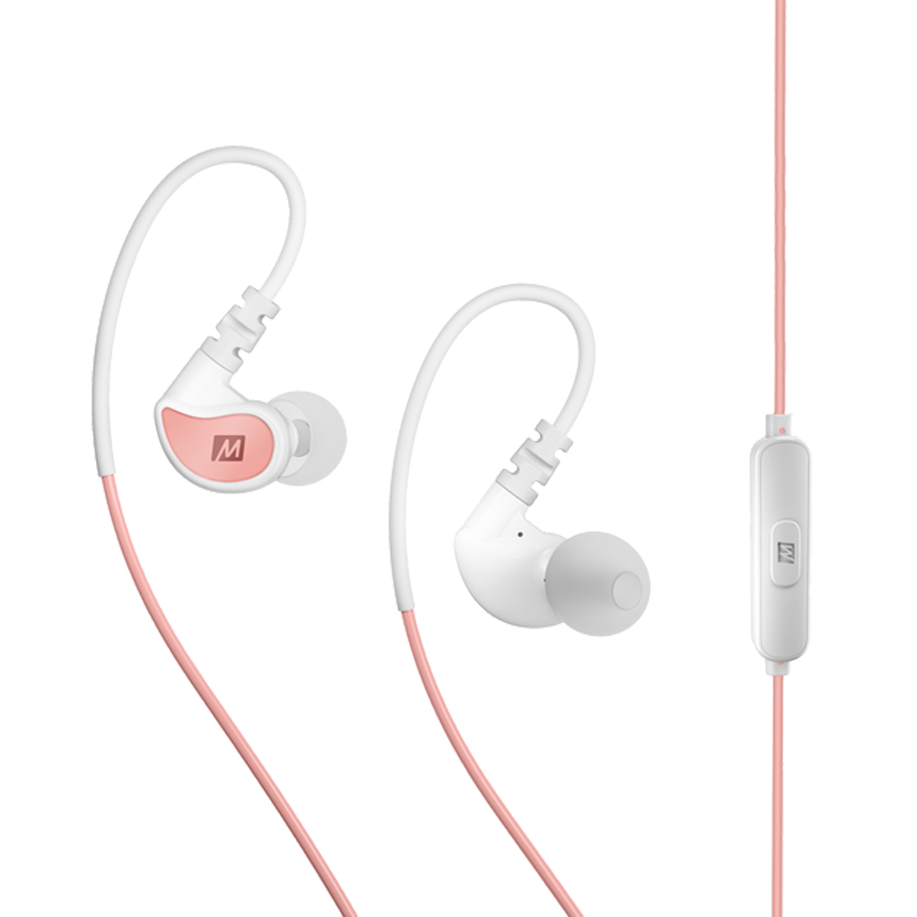 Наушники внутриканальные Mee Audio X1 Coral/белый