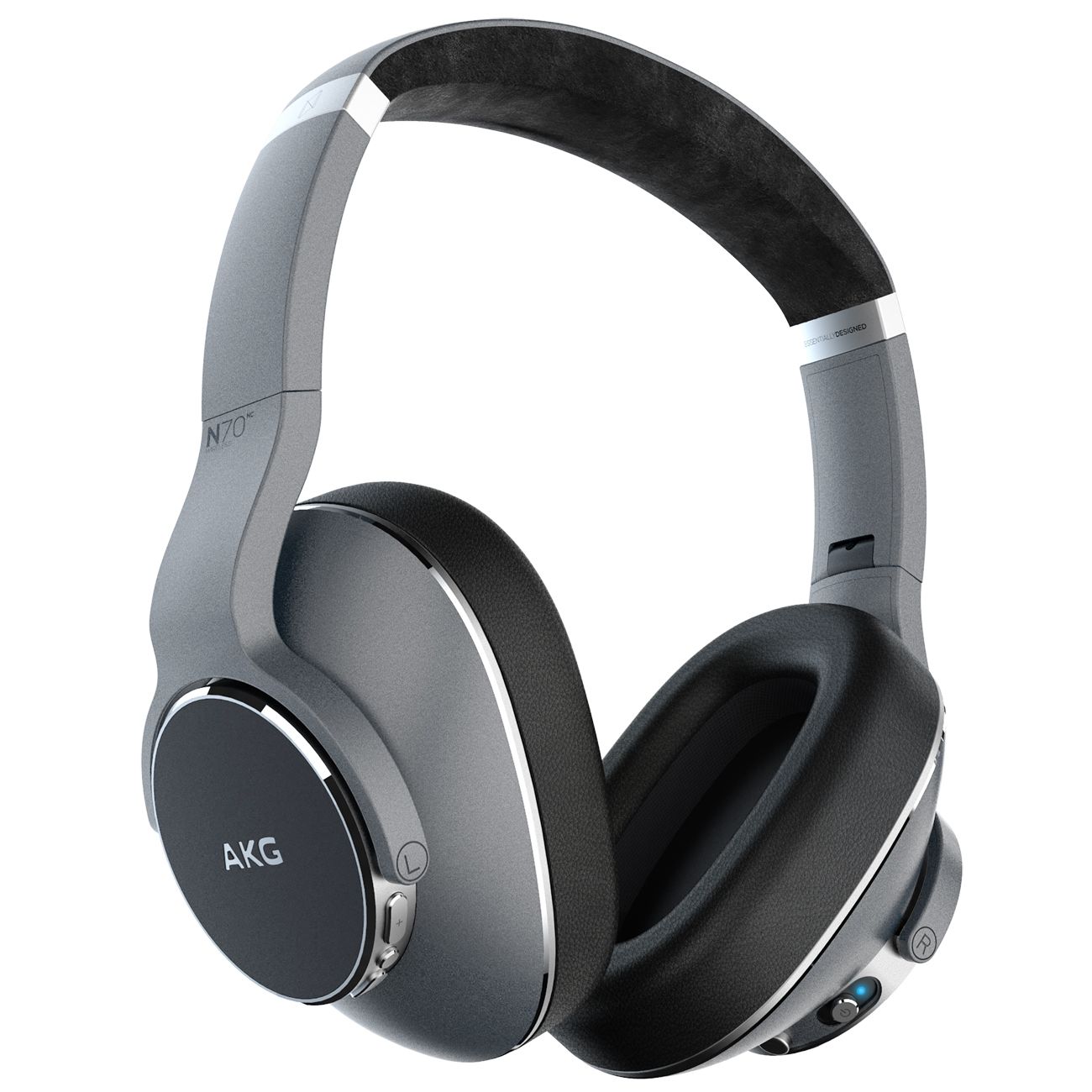 Наушники полноразмерные Bluetooth AKG N700NC серебристый фото