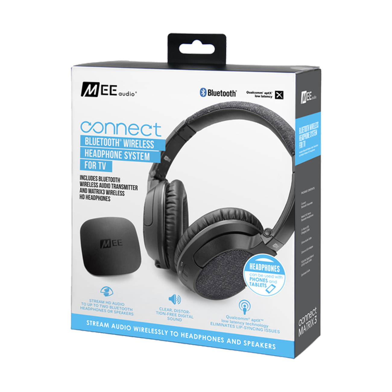 Наушники полноразмерные Bluetooth Mee Audio Matrix 3 черный