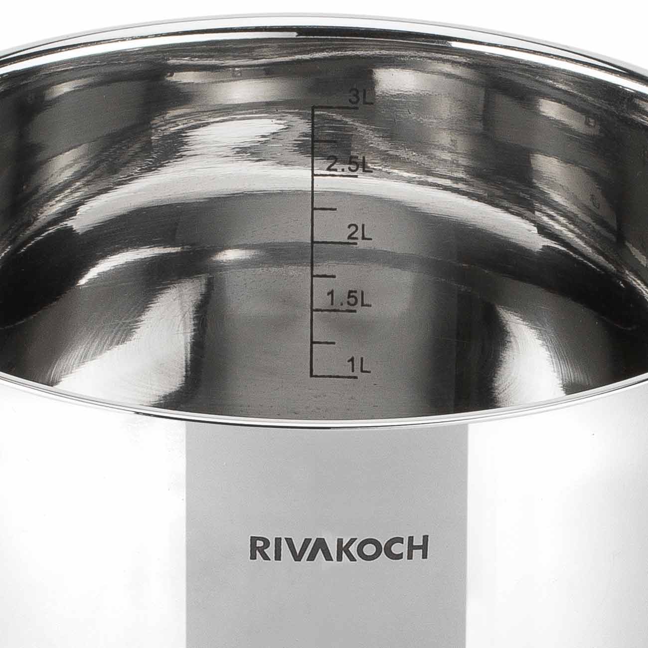 Кастрюля Rivakoch 2,7л (92124)