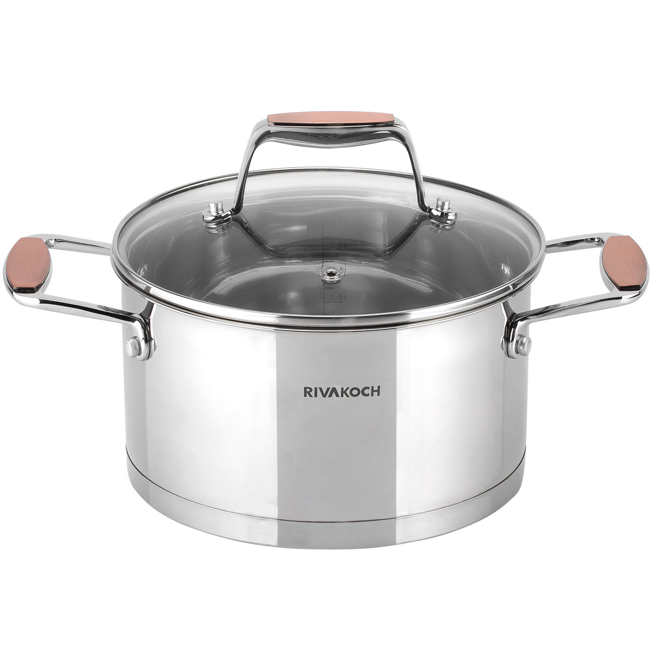 Кастрюля Rivakoch 4,7л (92126)