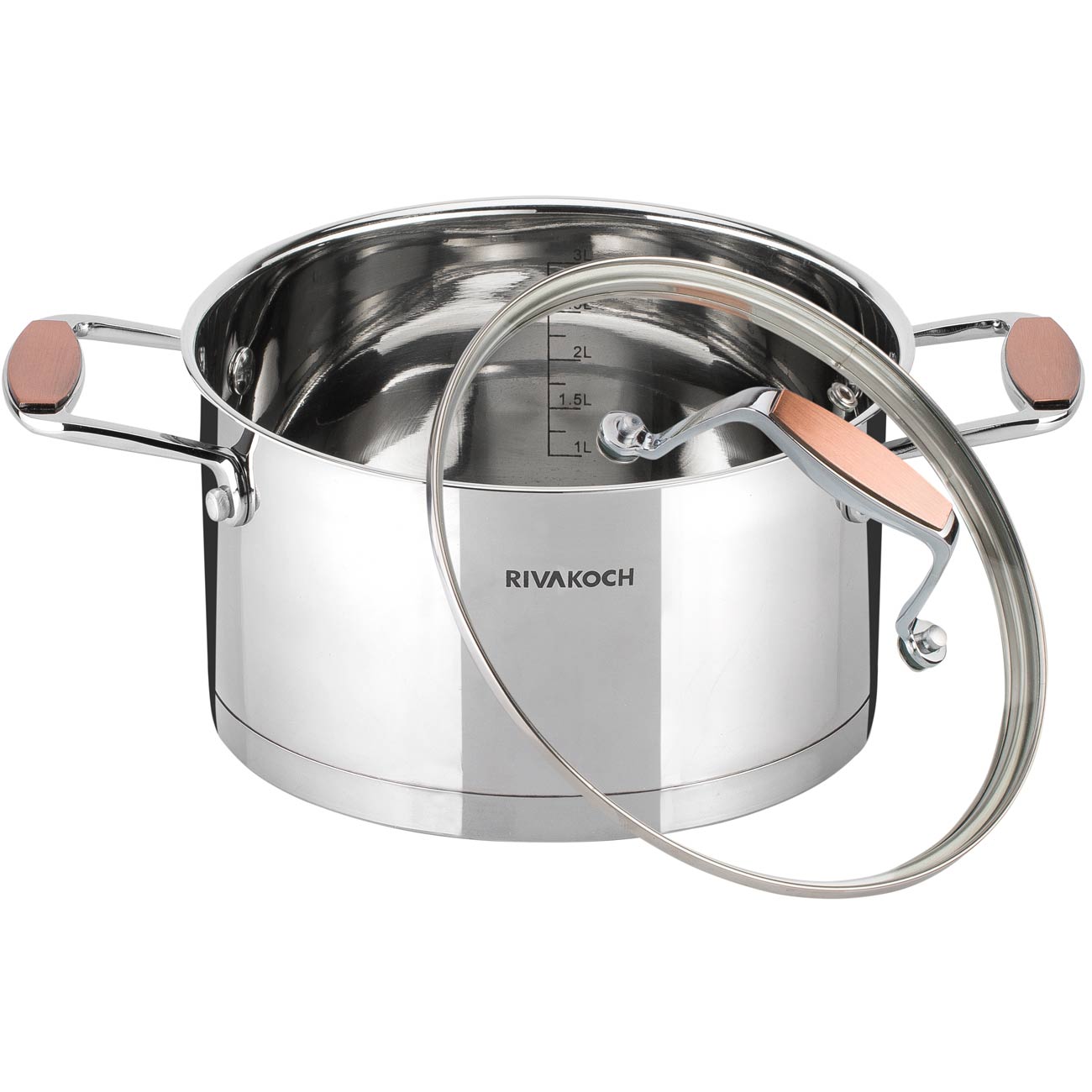 Кастрюля Rivakoch 4,7л (92126)