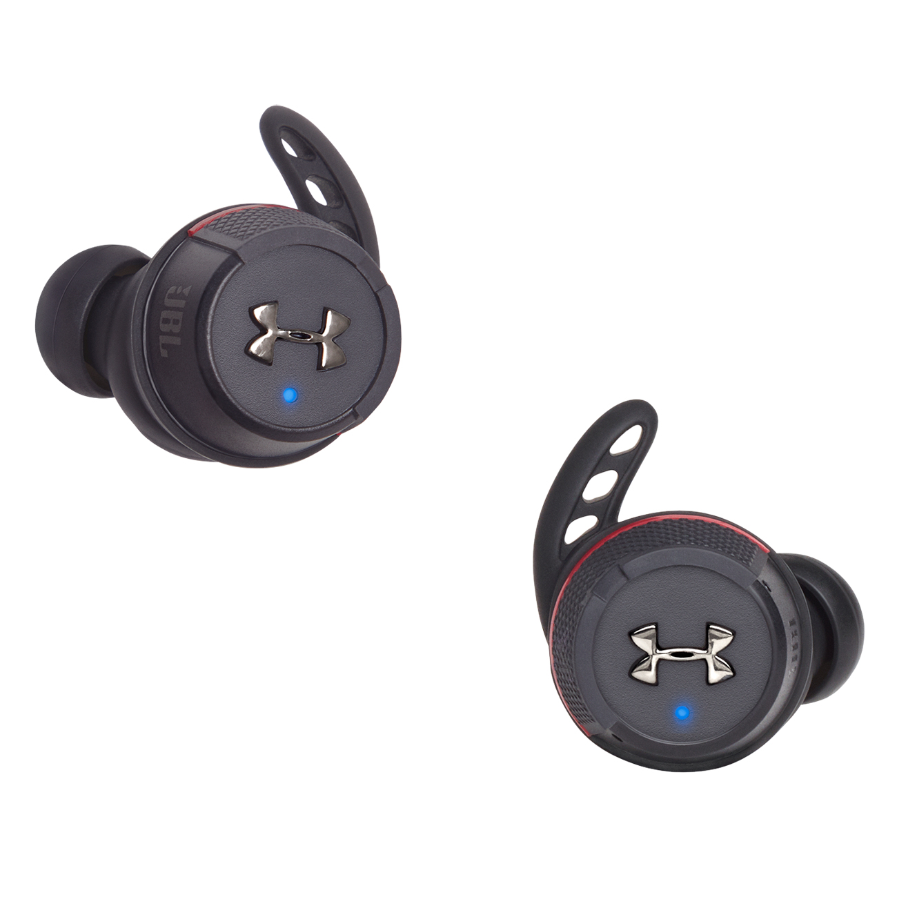 Спортивные наушники Bluetooth JBL UA True Wireless Flash черный фото