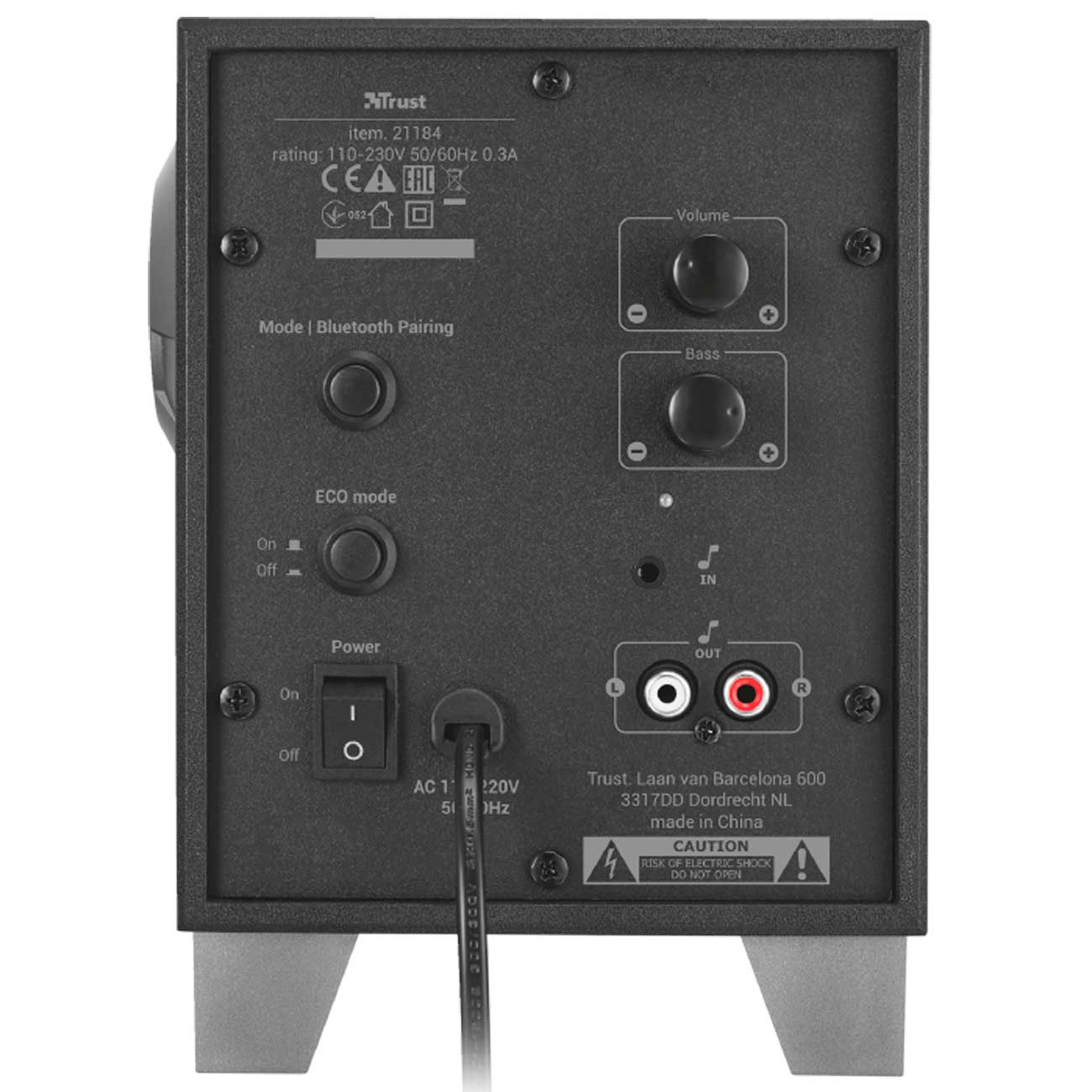 Колонки компьютерные 2.1 Trust EVON 2.1 (21184)