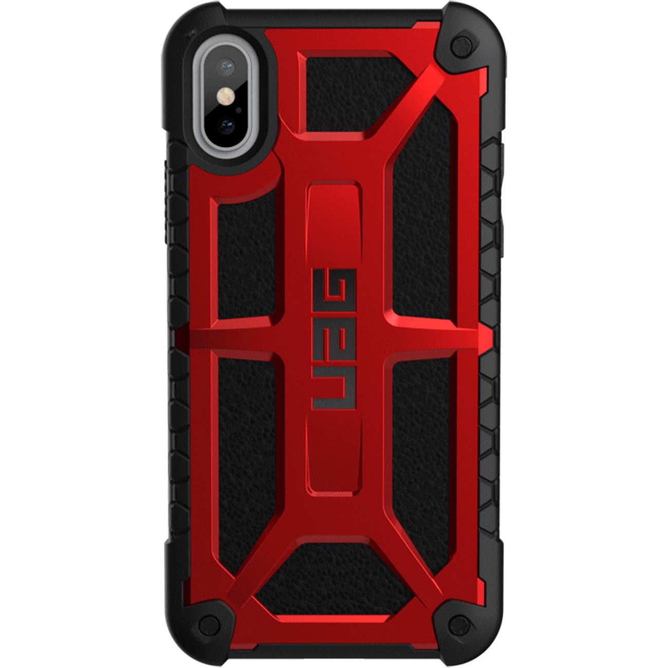 Чехол UAG iPhone X / XS Monarch Crimson фото