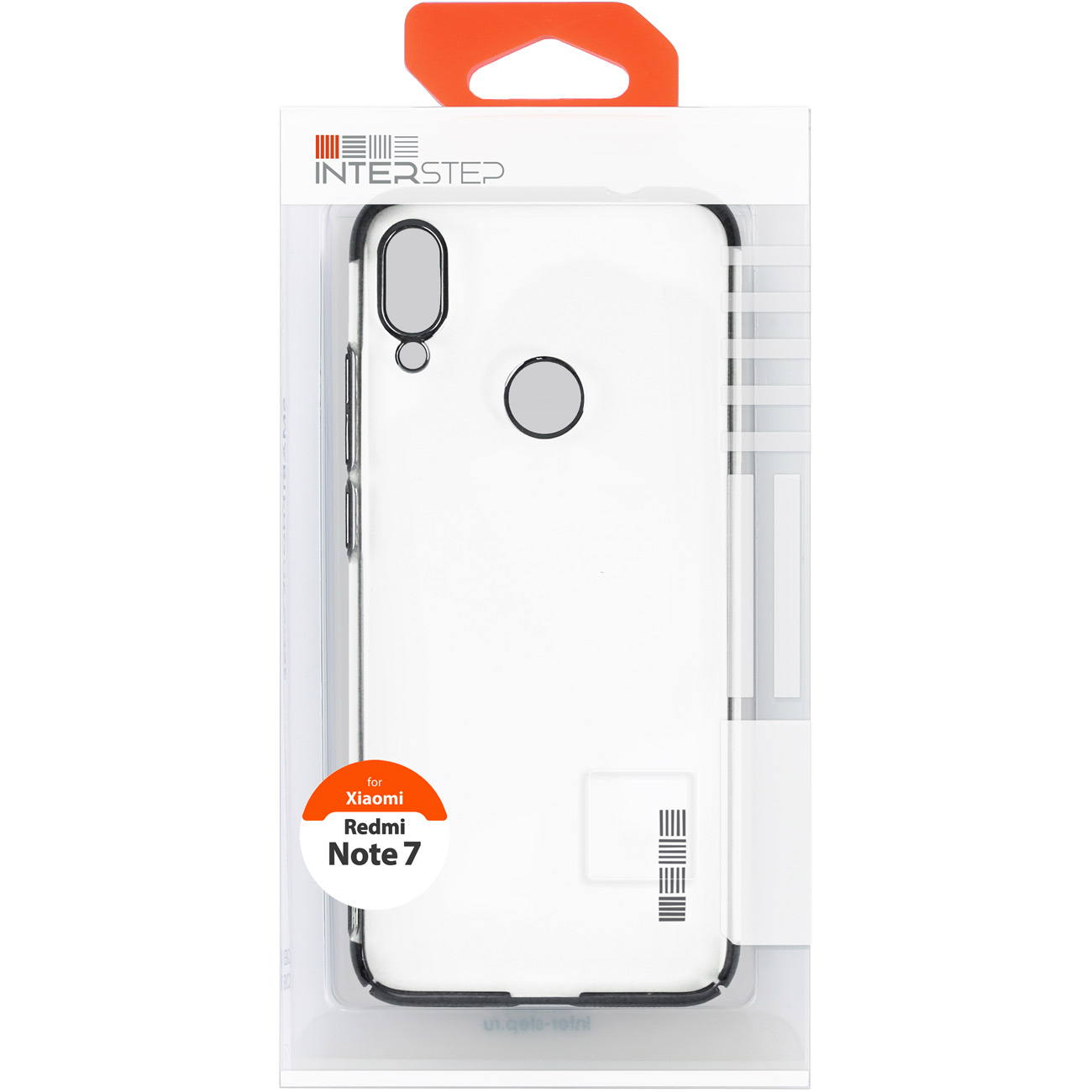 Чехол InterStep Decor для Xiaomi Redmi Note 7,Black