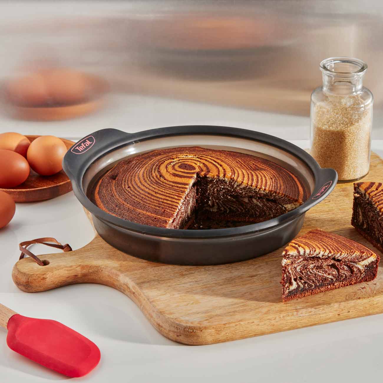 Форма для выпекания (силикон) Tefal CrispyBake 24см (J4170614)
