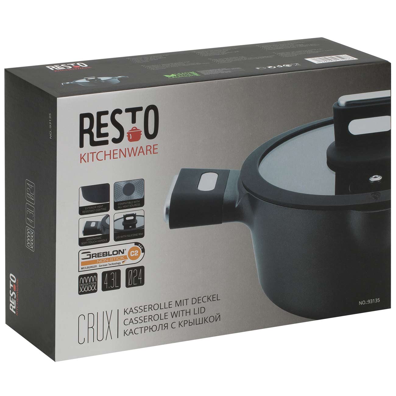 Кастрюля Resto 93135