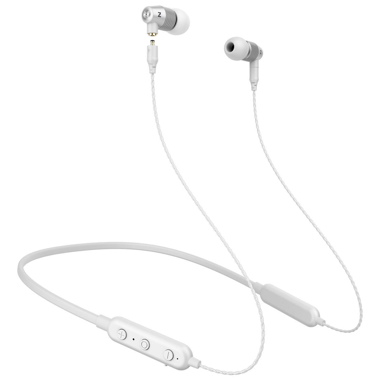 Наушники внутриканальные Bluetooth MusicDealer S BT Silver (ZMDH-SS-BT)