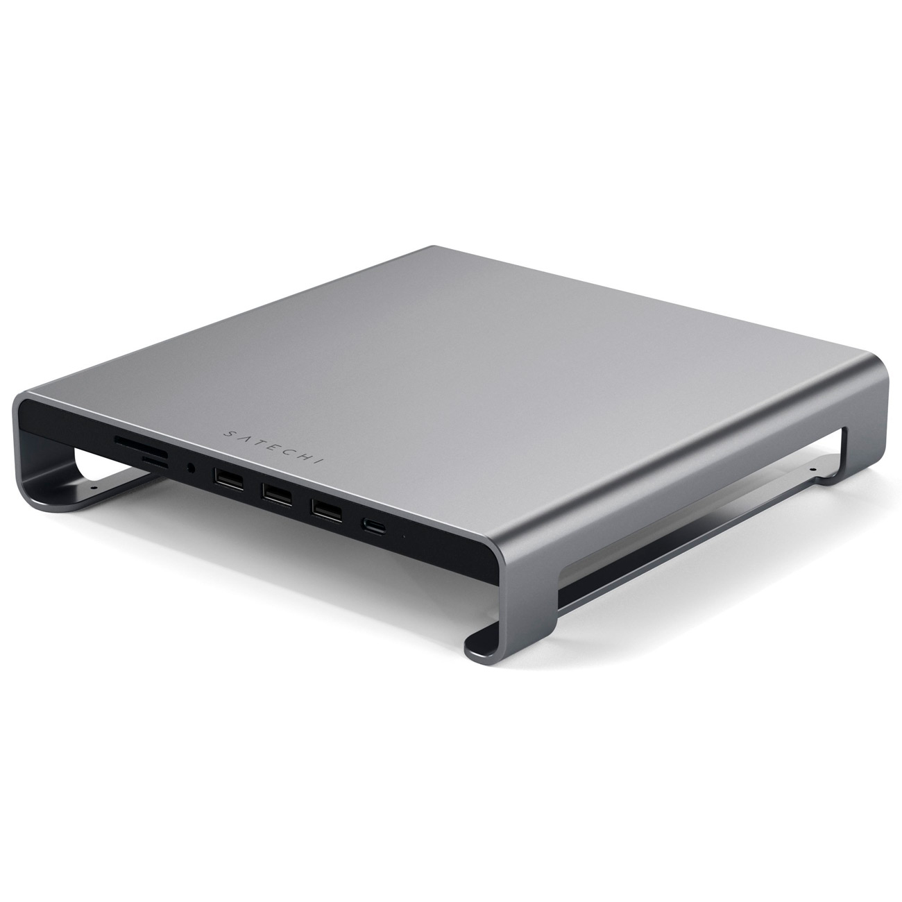 Подставка Satechi Type-C Aluminum iMac Stand серый космос (ST-AMSHM)