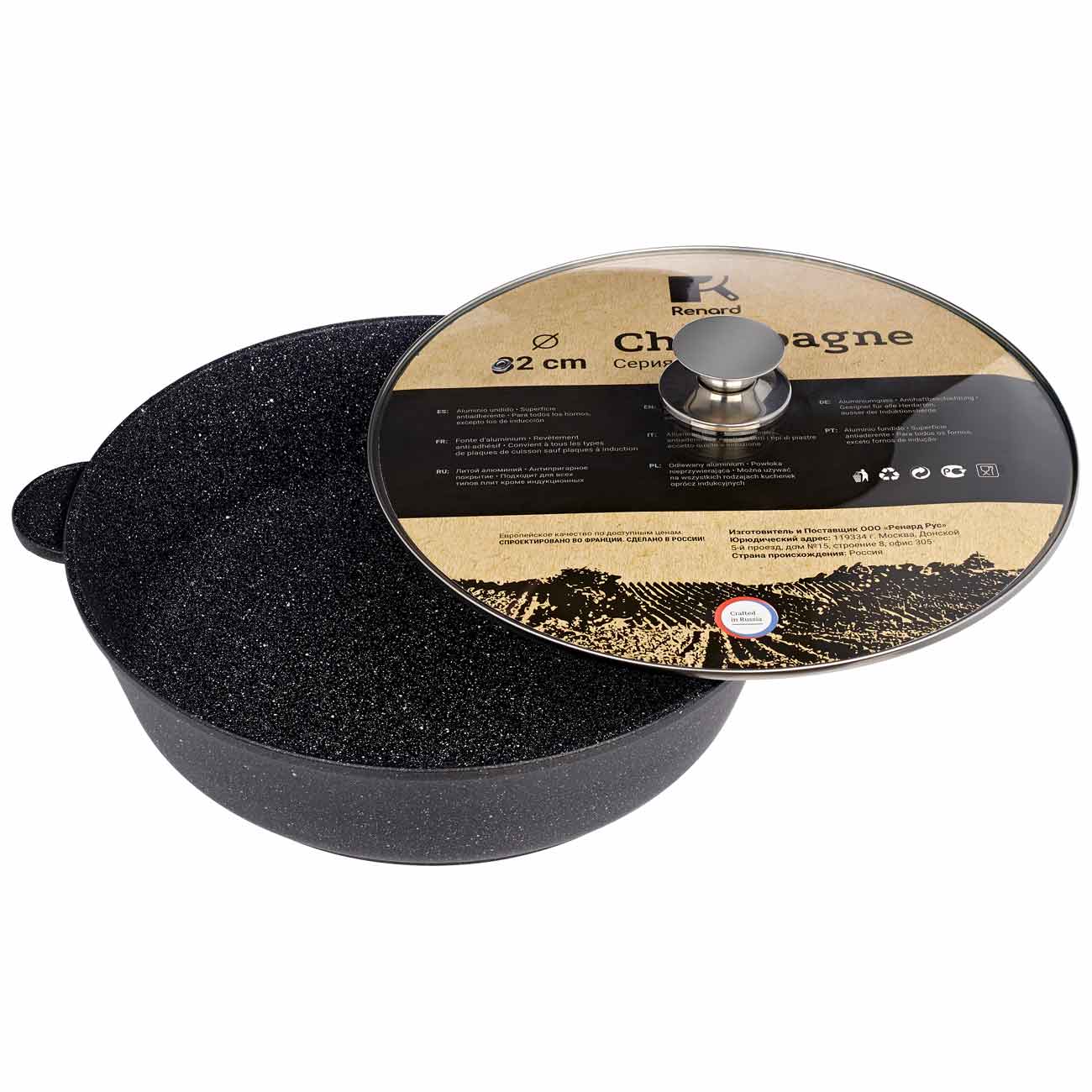 Кастрюля Renard Жаровня (CLF320C)