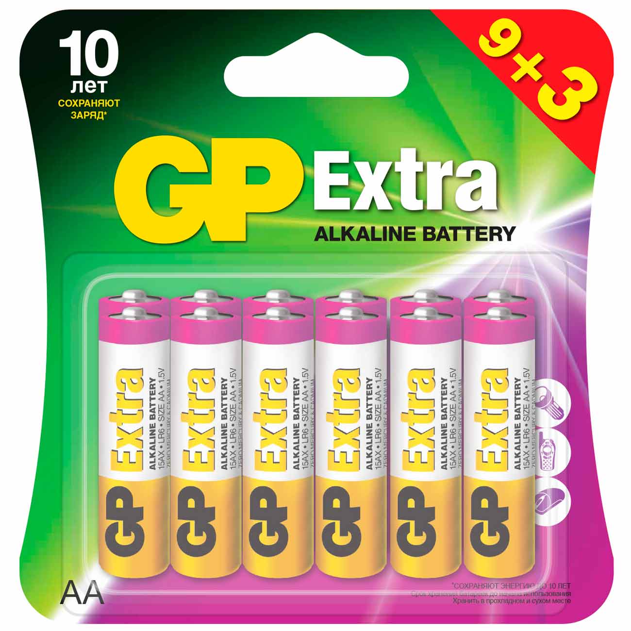 Батарея GP 15AX9/3-2CR12 фото