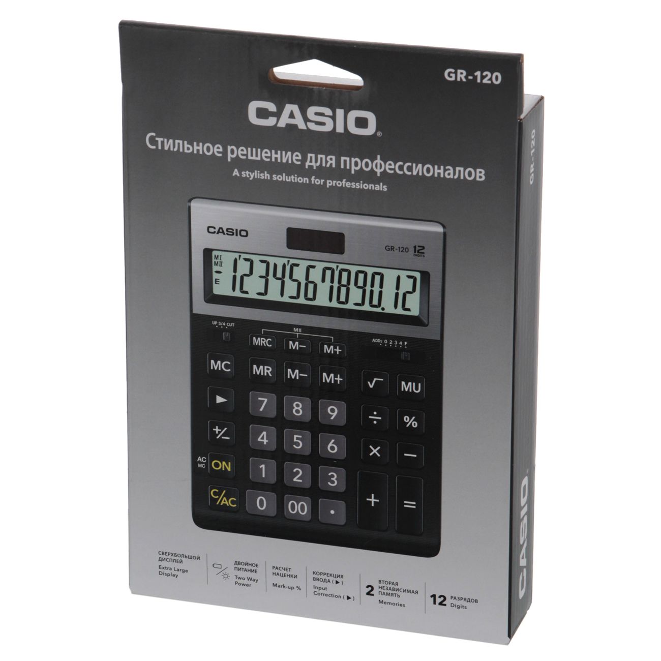 Калькулятор Casio GR120