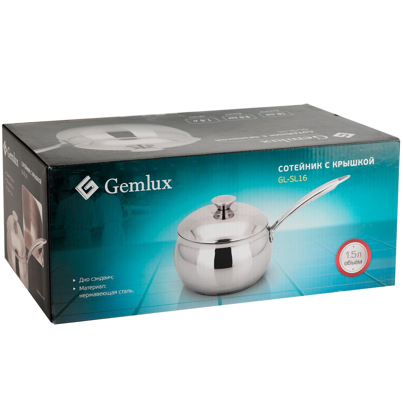 Сотейник Gemlux GL-SL16