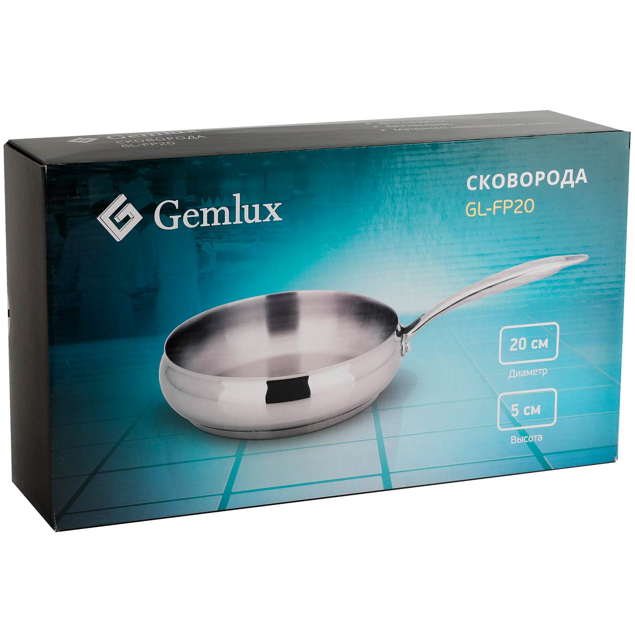 Сковорода Gemlux GL-FP20