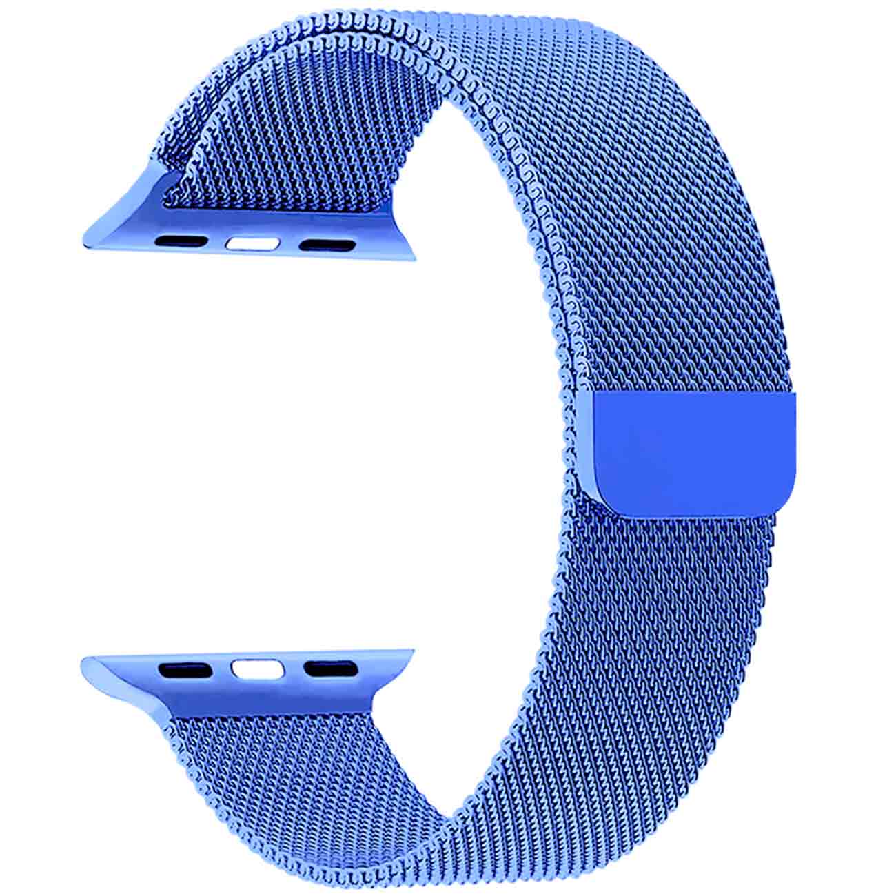 Ремешок из нержавеющей стали для Apple Watch 42/44/45 mm LYAMBDA CAPELLA DS-APM02-44-BL фото